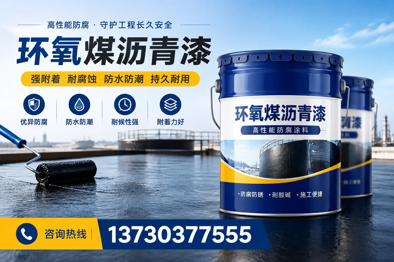 如何判断环氧煤沥青漆的质量?海北消费者指南